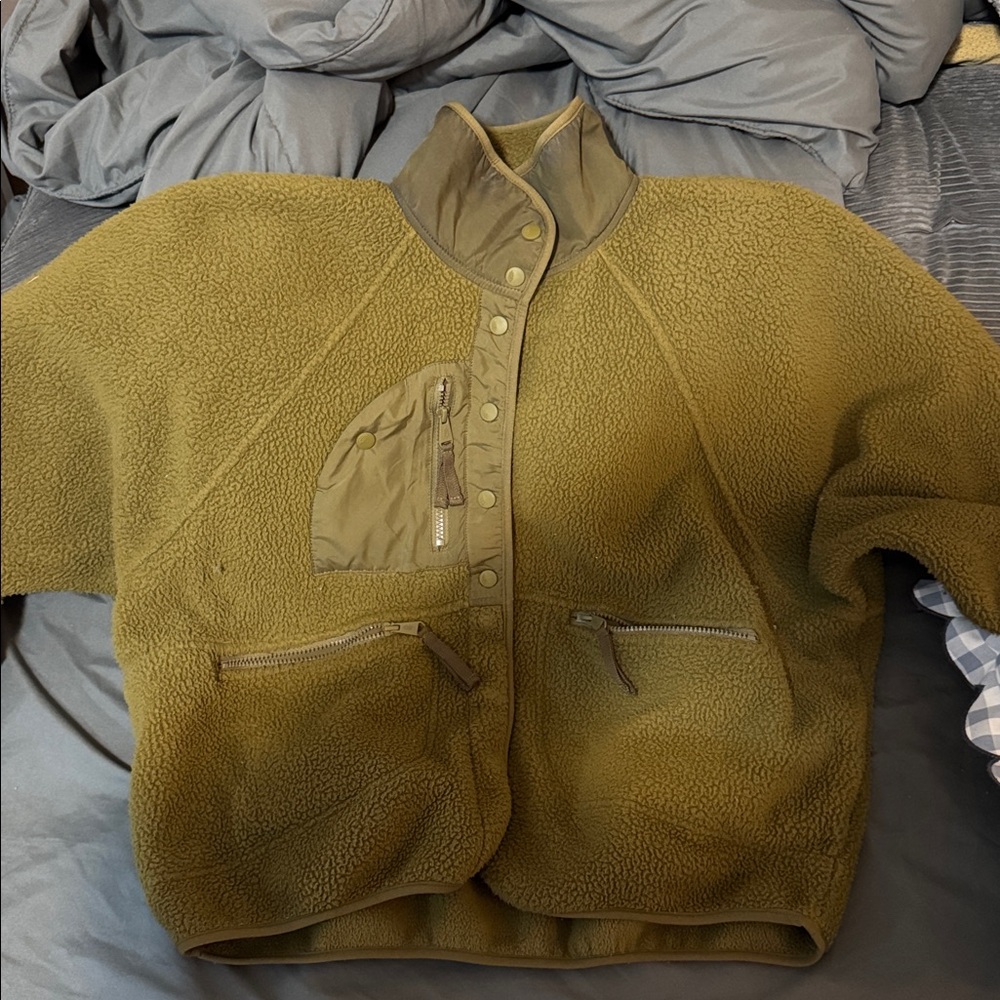 Free People Hit the Slopes Fleece Jacket - Picture 2 of 2